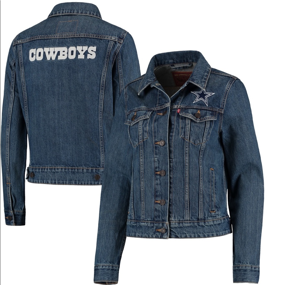 NFL Dallas Cowboys Levi’s Denim Jean Jacket